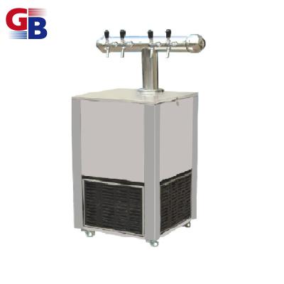 China 304 BC10013 Stainless Steel Draft Beer Fridge Beer Cooler Machine with Taps for sale