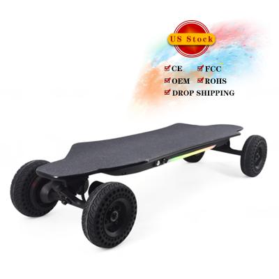 China Newest 38KMH 2021 7500mAh Super Fast Electric Skateboard Europe Electric Skateboard Warehouse for sale