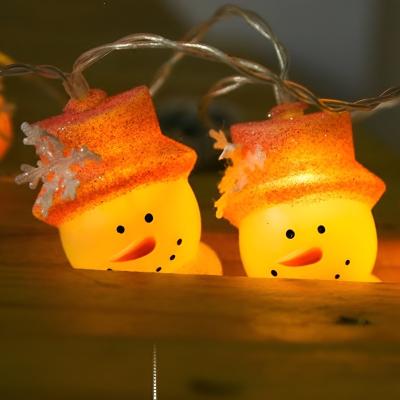 China Beautiful New Design SnowmanShape String Light Festival Christmas Gift Decorative Lights for sale