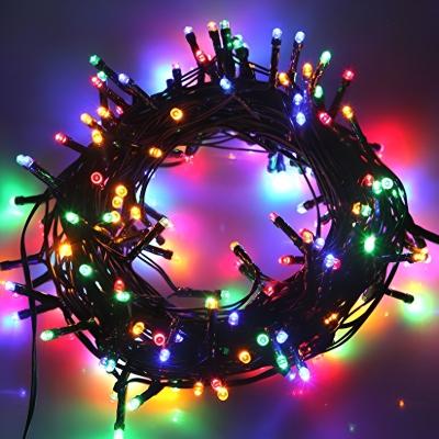 China Beautiful Black Colored String Led String Light Wedding Party Christmas Gift Lights for sale