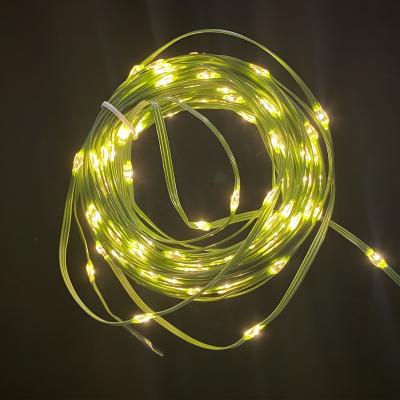 China Lovely Newcomer Christmas String Light Dimmable With Remote Control Green String Party Lights for sale