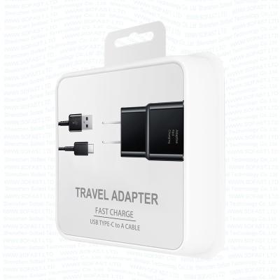 China S10 Mobile Phone Charger EP-TA200 S6 Quick Fast Charging Travel Charger With Fast Type C 15w Cable Support Fast Charging for sale