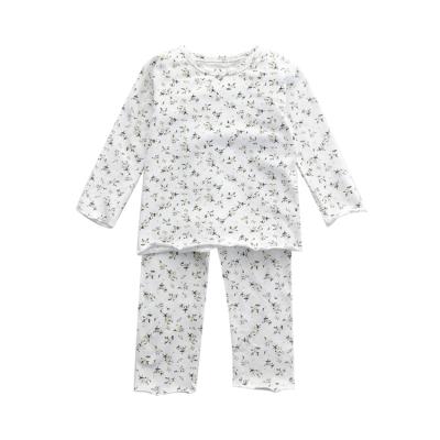 China Exquisite Heat 3540/Wholesale New Design Flower Christmas Pajamas Set For Kids Girls for sale