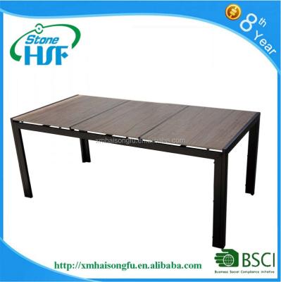 China New Design Park Stone Tile Outdoor Tables For Dining / Garden for sale