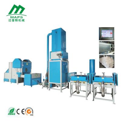 China Hot Selling Automatic Home Textile Stuffing Machine, Siemens PLC Control System, Pillow Filler Machine for sale