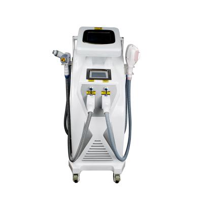 China Multifunctional Skin Rejuvenation Beauty Machine 4 IN 1 OPT+RF+Nd Yag Laser For Tattoo Removal & Hair Removal & Skin Whitening for sale