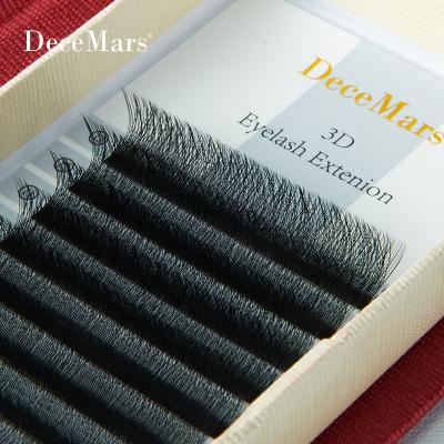 China Natural Soft Mixed Length Eyelash Extension Soft Single End-Row Planted Eyelashes Lash Extensions for sale