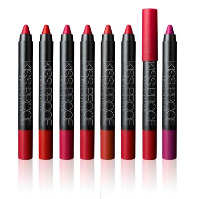 China Wholesale Waterproof Makeup Cosmetics Kissproof Lipstick Lip Pencil for sale