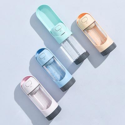 China Automatic Dog Water Cups For Pets Going Out With Portable Dog Water Bottle Drinker Cups Outdoor Drinking Water Supplies for sale