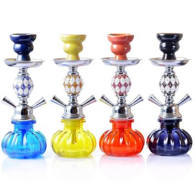 China Glass Bottle Acrylic High Quality Aluminum Shisha Cage Hookah Cage Maya Mini Hookah for sale