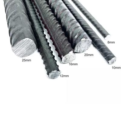 China Construction Hot Rolled Deformed Steel Bar HRB400 Construction Concrete Reinforced Steel Steel Rebars Round Bars Rebar for sale