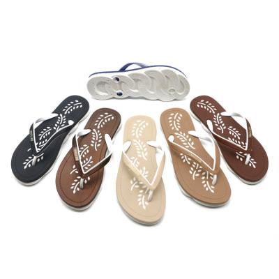 China Hot Selling Anti-slippery Anti-slip Slippery Style Ladies Air Blow Flip Flops Women Colorful Soft Colorful African Slipper for sale