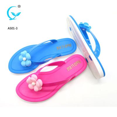 China New Summer Flat Folding Model Women Flip Flops Platform Cushioned Flip Flops Ladies for sale