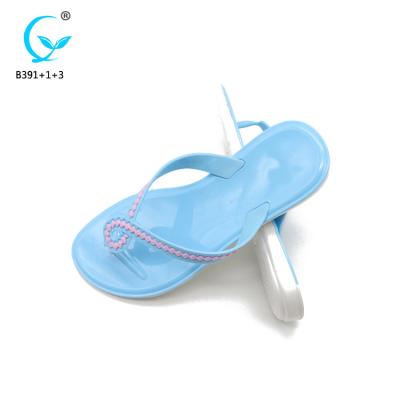 China Hot Selling Flip Flops Pcu Upper Sexy Ladies Slipper PVC Beach Chappal Electronic Flip Flops for sale