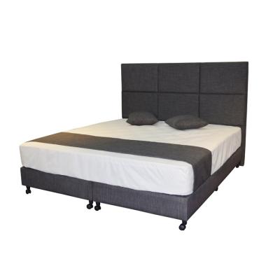 China commercial heavy duty king-split platform bed hotel hotel wholesale king-size furniture bed with backrest for sale