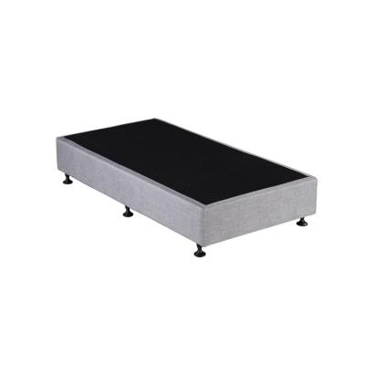 China Customization Ensemble 92*202*22 Leather/Fabric Modern Pine PU Solid Wood Base Bed Set Black for sale