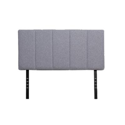 China Double Height Furniture Hotel Room Furniture Soft Bed Fabric Adjustable Bed Headboard for sale