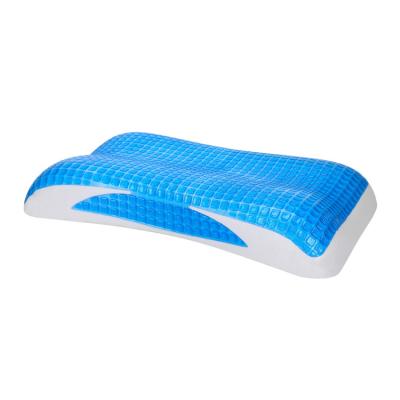 China Keep Cooling With Memory Sleep Comfort OEM Accepted Memory Foam Pillow With Gel Summer Cooling Pillow Cooling Hot Selling Pillow for sale