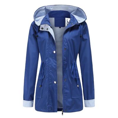 China China Manufacturer Breathable Classic Simple Winter Elegant Ditch Coat Women Long for sale