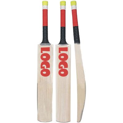 China Durable high quality solid wood cricket bats custom sized and LOGO for sale