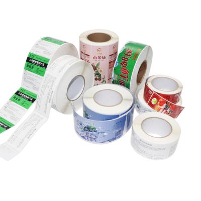 China Raspable Invoice Waterproof Stickers Lash Box Stickers Paper Label Direct Thermal Label Paper for sale