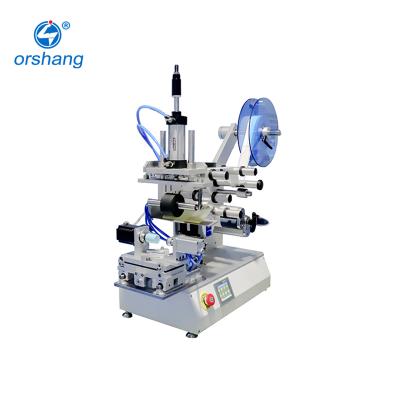 China 2021 Hot Selling Semi Automatic Food Roller Flat And Motor Rotary Labeling Machine for sale