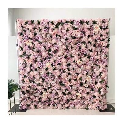 China Portable Circular Arch Flower Wall Wedding Backdrop Stand For Wedding Birthday Party Event for sale