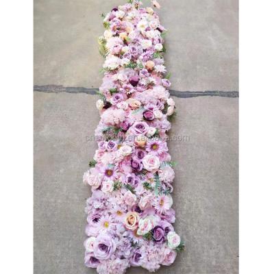 China Decorative Color Nice Supplies Artificial Silk Floral Flower Easy Wedding Arrangements For Wedding for sale