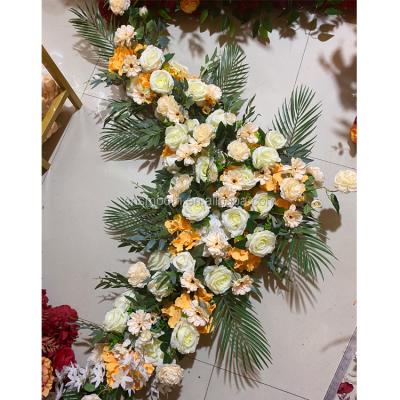 China Banquet wedding decoration flower wall panel arch flower decoration background for sale