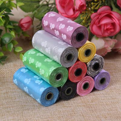 China Factory Direct Sales Environmentally Sustainable Plastic Biodegradable Dog Poop Bag Outdoor Poop Bag for sale