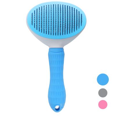 China New Product Sustainable Pet Border Comb Hair Removal Cat Dog Fine Needle Hair Main Comb for sale