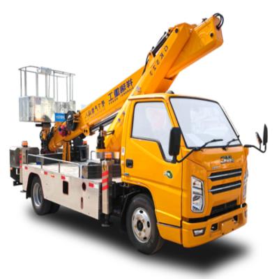 China Hydraulic Aerial Cage for Wood Chipper Trucks, Bucket Trucks for Tree Removal, Tree Pruning Trucks 4 - 6L for sale