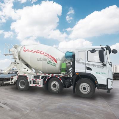 China Building Material Shops hua shen cement truck XR concrete mixer truck 10 Cubic Meters 7m3 8CBM concrete truck mixer for sale