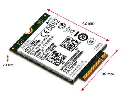 Cina Modulo ad alta velocità di HUAWEI MU736 HSPA M.2 Sierra Wireless del modulo di comunicazione 3G 2G in vendita