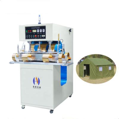 China Spark Protection Blocking Prevention Device Hot Sale 8KW/12KW/15KW PVC Tarpaulin High Frequency Welding Machine for sale