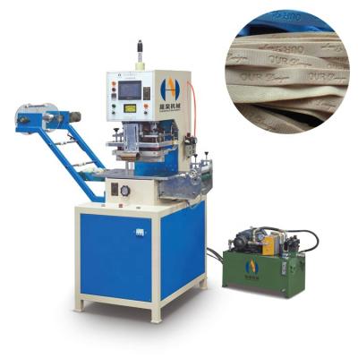 China High Work Efficiency Chinese Manufacturers Automatic High Frequency Hydraulic Embossing Machine For Different Sharpening Belts for sale