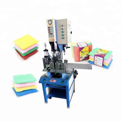 China ABS/PE/PC/PS/PVC/PP Plate Washing Sponge Ultrasonic Scrubber Making Machine and Cloth Pad Cutting Machine for sale