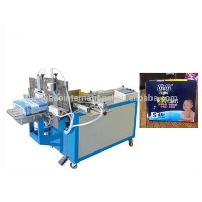 China CLOTHING automatic baby diaper packing machine, made in China for sale