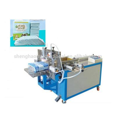 China CLOTHING 10% off Baby Pampering Cheap Semi Automatic Sanitary Napkin Packing Machine for Sanitary Napkin for sale