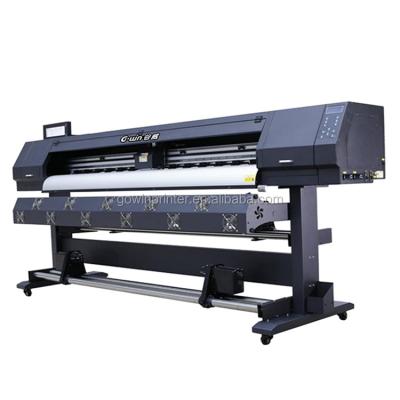 China Factory china supplier high precision 8 colors xp600 head eco solvent inkjet digital printers for sale