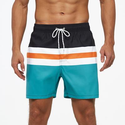 China New Design Breathable Beach Panel Shorts Men Mesh Shorts Swimming Trunks Sports Surfing 4 Point Pants Quick-drying for sale