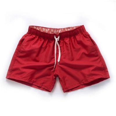 China Fashion Breathable Custom Summer Elastic Band S-XXXL Pockets Waterproof Men Surf Beach Shorts Mens Swimming Trunks for sale