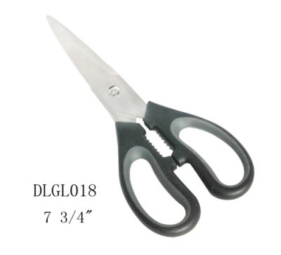 China Universal Cutting 7 3/4 Inch Popular Household Vegetable Cutting Stainless Steel Scissors Kitchen Scissors for sale