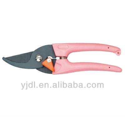 China Anti-Slip Garden Rose Handle Flower Cutting Scissors for sale