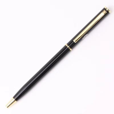 China office & Customized Logo Cute Pen Metal Ballpoint Pen Beautiful Short Slim Pen Tip School Pen Top Sell Factory Price Small for sale