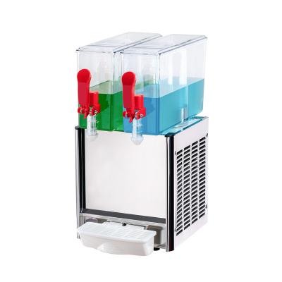 China Hotels 20 liters 2 tanks juice cooling machine for sale