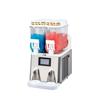 China Hotels 12 liters 2 tanks industrial slush machine /slush machine industrial for sale