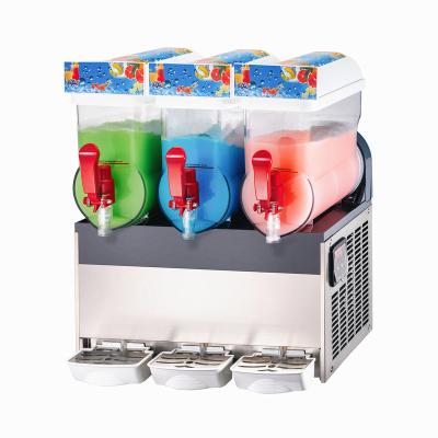 China Granita Hotels Machines Slush Machine Smoothies Machine 15L And 3 Tanks for sale