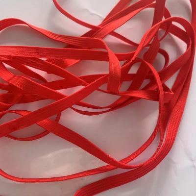 China A 7mm elastic red elastic band with 1h30 of elongation for sale