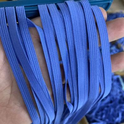 China A dark blue 7mm elastic rubber band with elongation 1:2.8 for sale